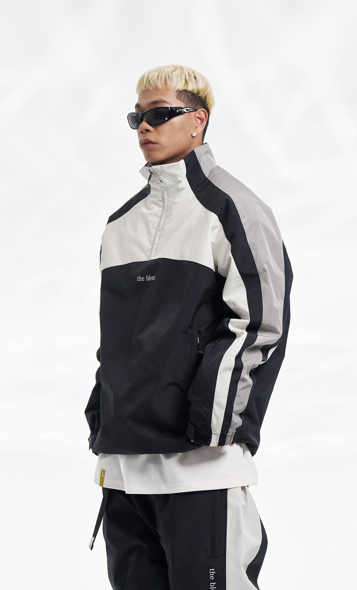 블렌트(BLENT) 2425 Wip Anorak - Jet