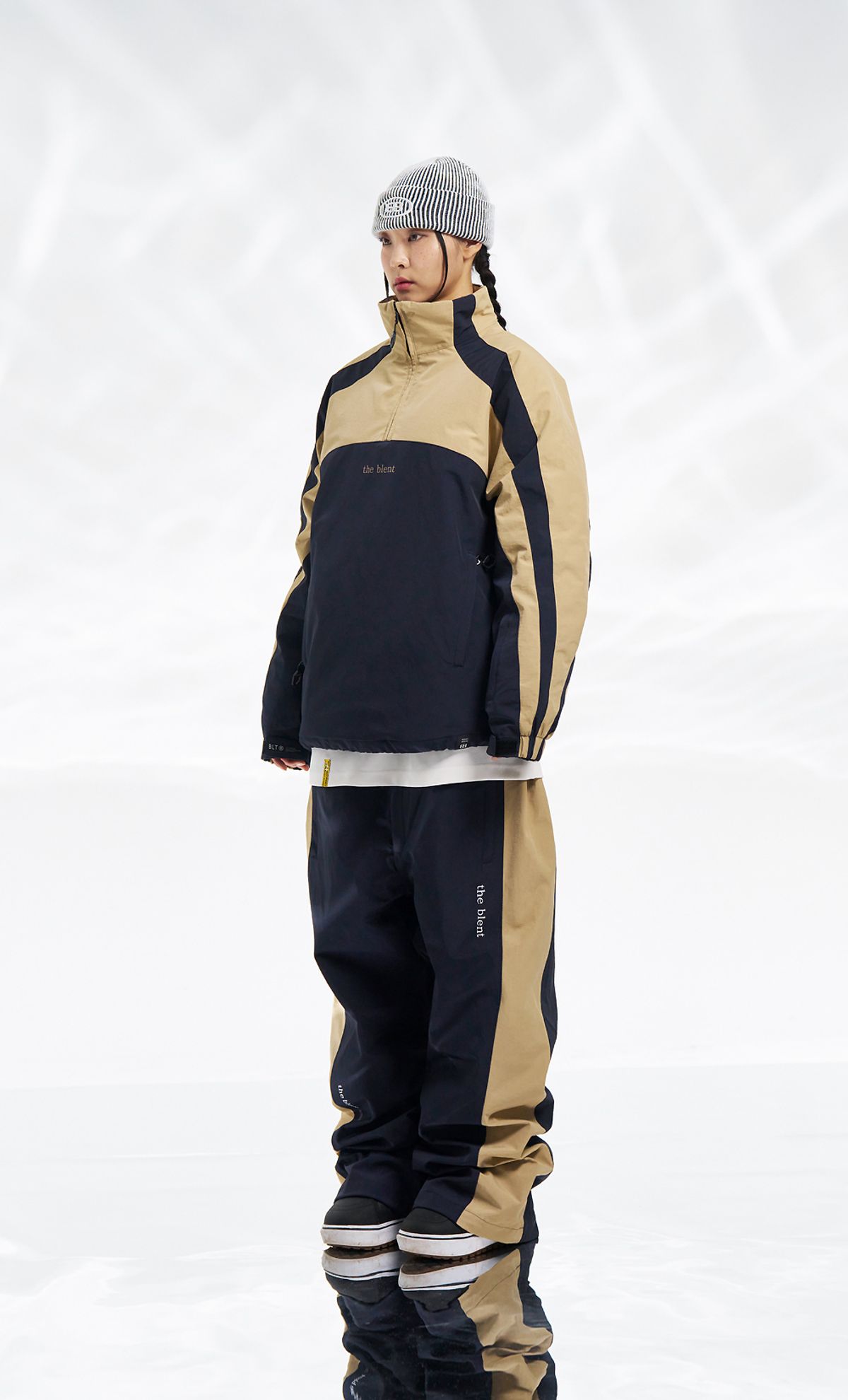 블렌트(BLENT) 2425 Wip Anorak - Navy