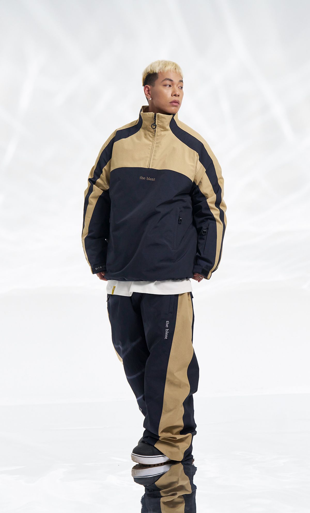 블렌트(BLENT) 2425 Wip Anorak - Navy