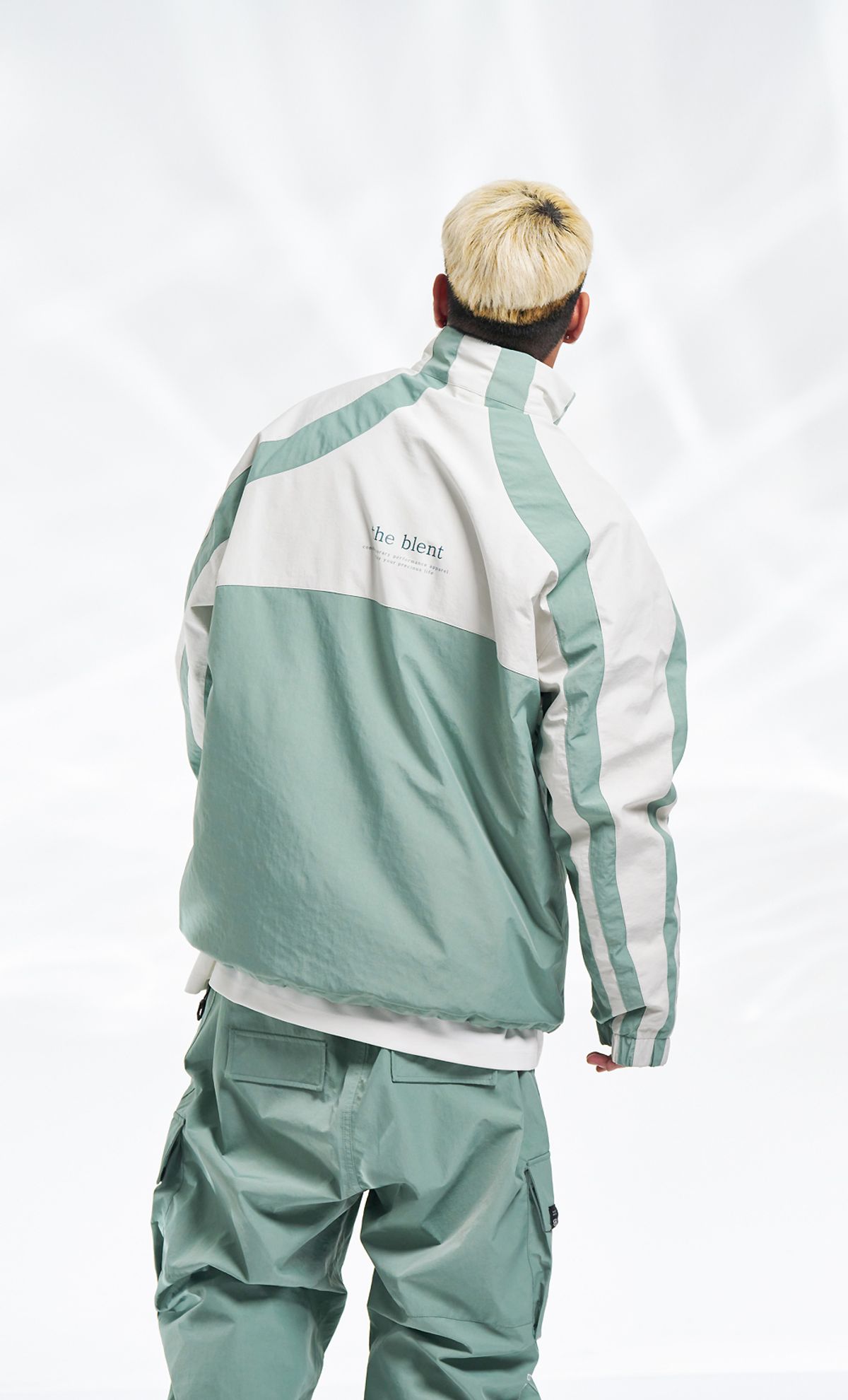 블렌트(BLENT) 2425 Wip Anorak - Haze