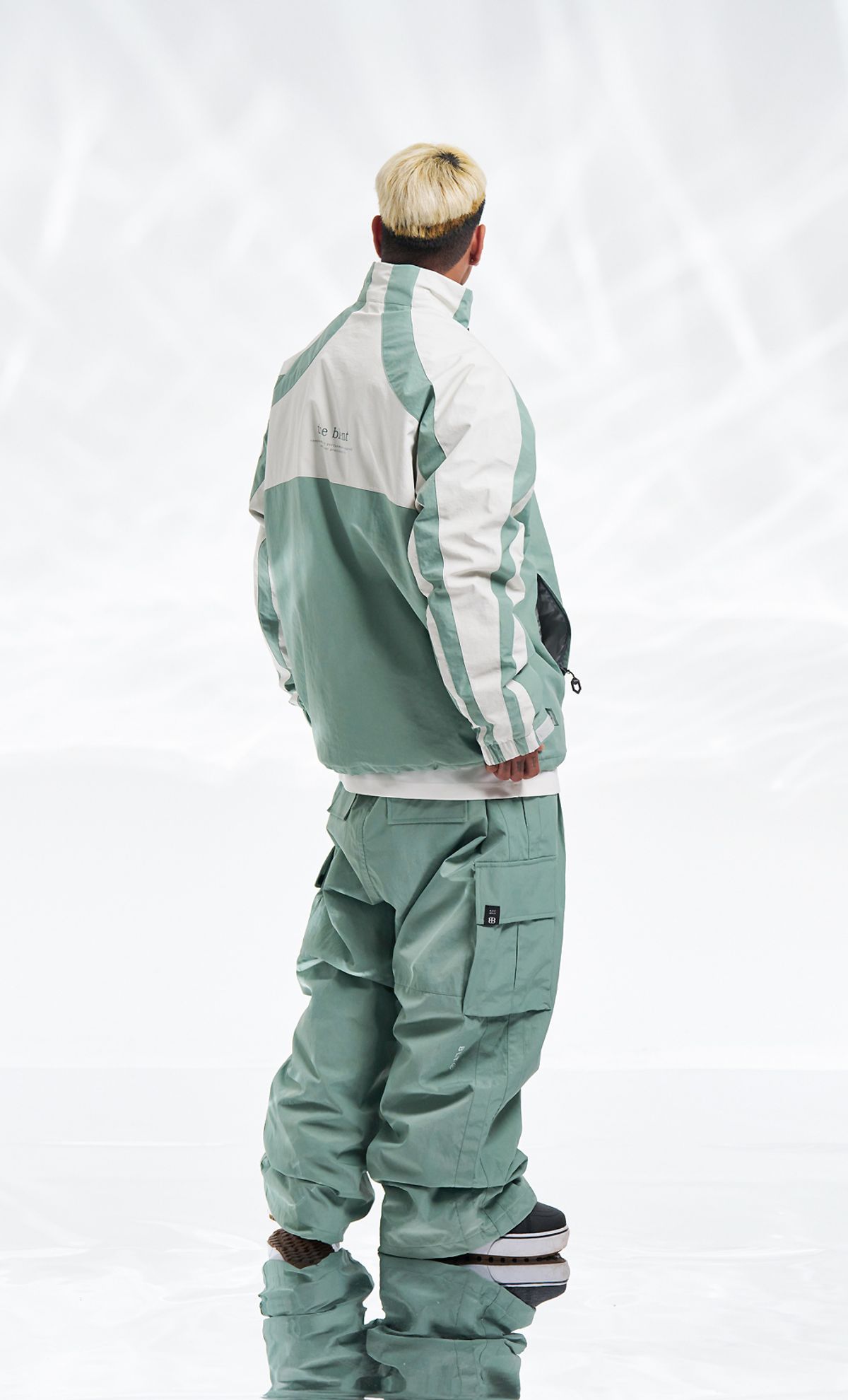 블렌트(BLENT) 2425 Wip Anorak - Haze