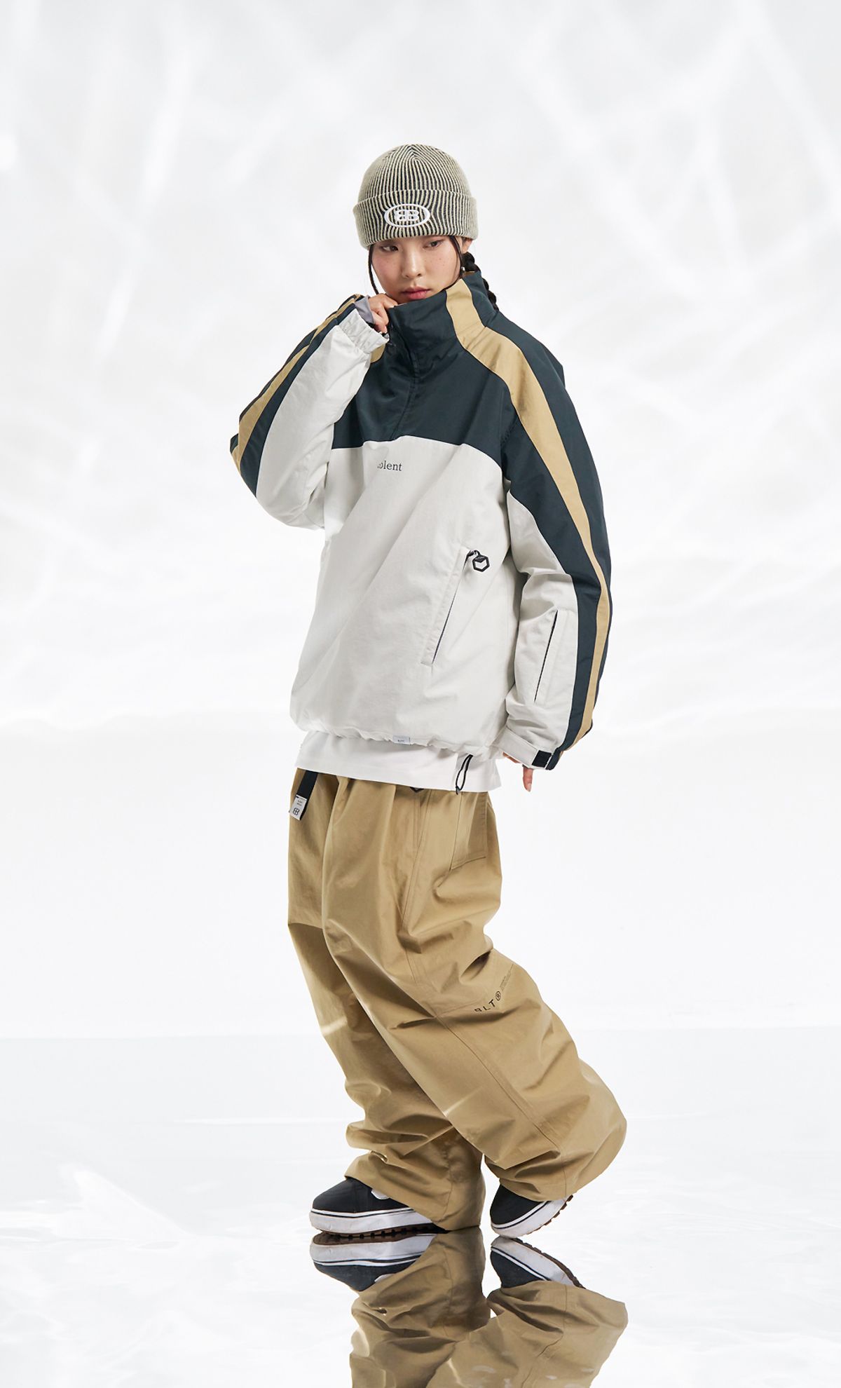 블렌트(BLENT) 2425 Wip Anorak - Combu