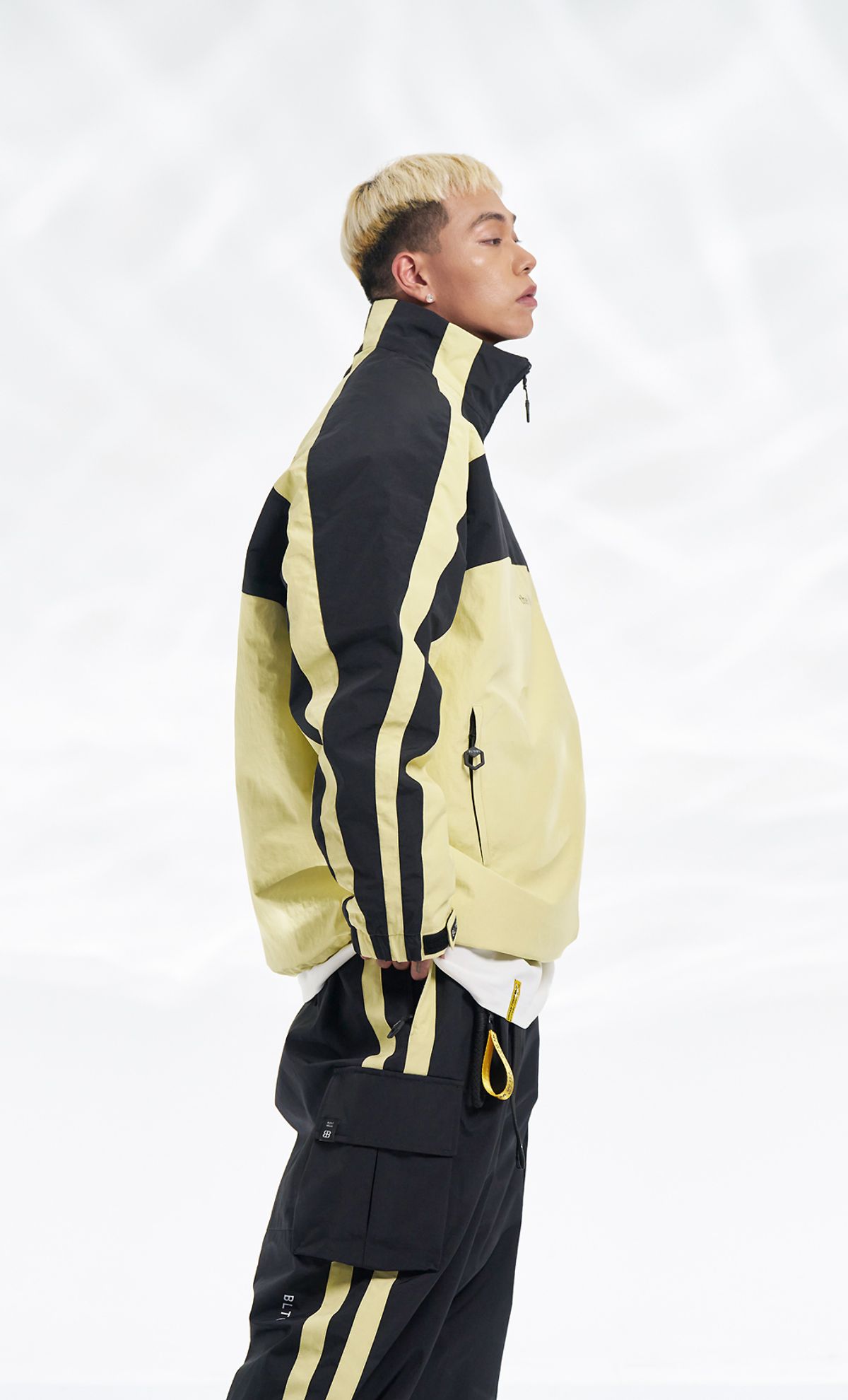 블렌트(BLENT) 2425 Wip Anorak - Citron