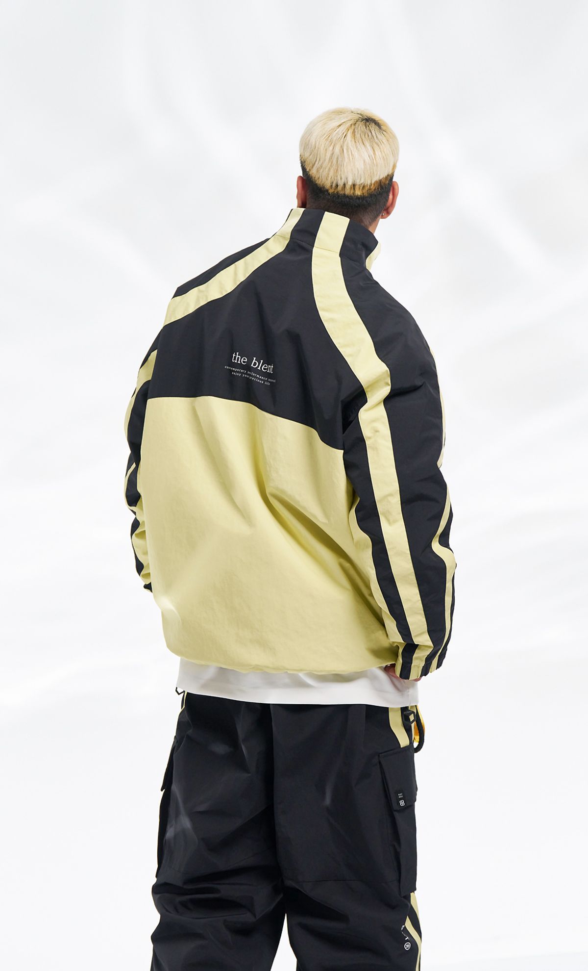 블렌트(BLENT) 2425 Wip Anorak - Citron