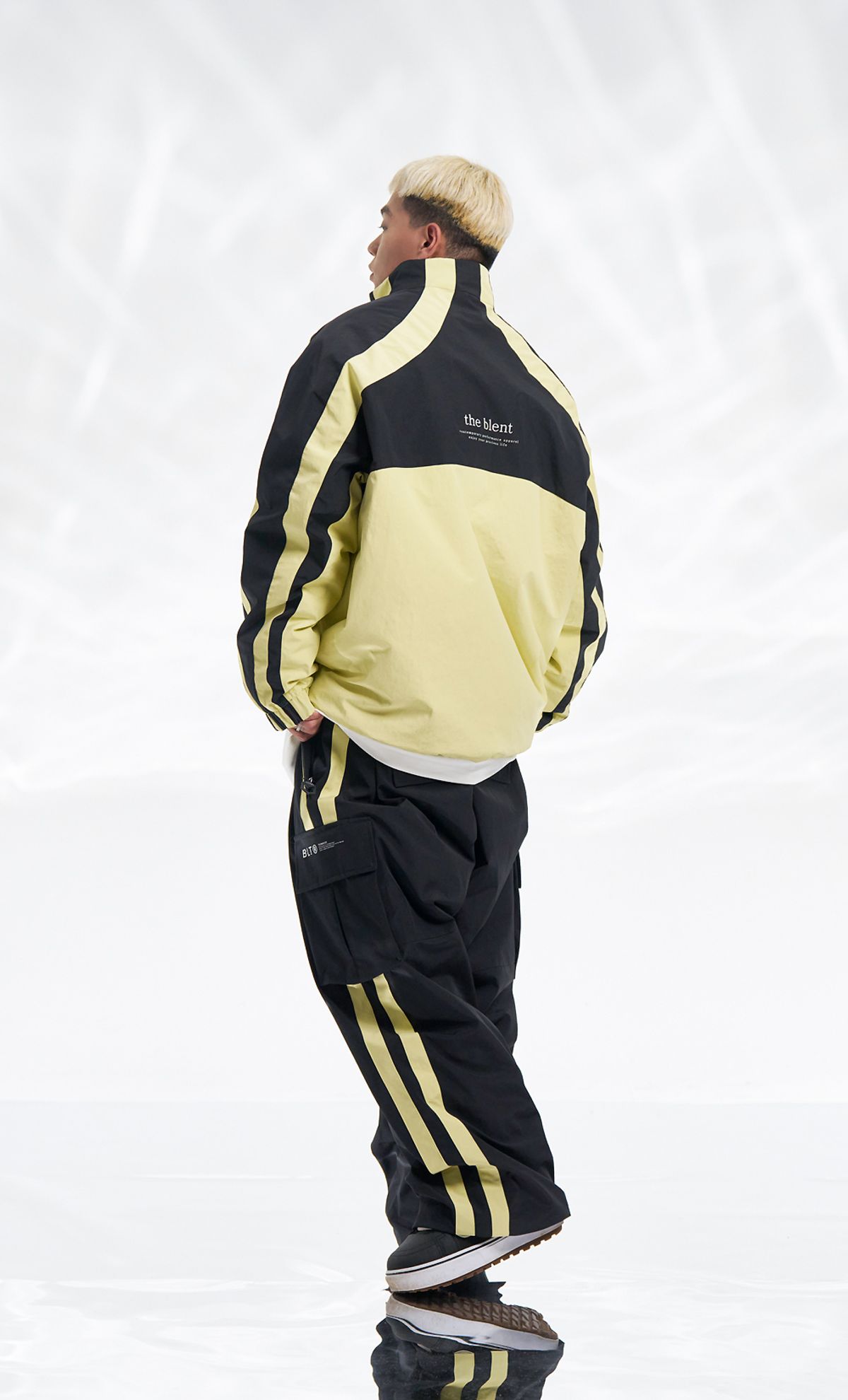 블렌트(BLENT) 2425 Wip Anorak - Citron