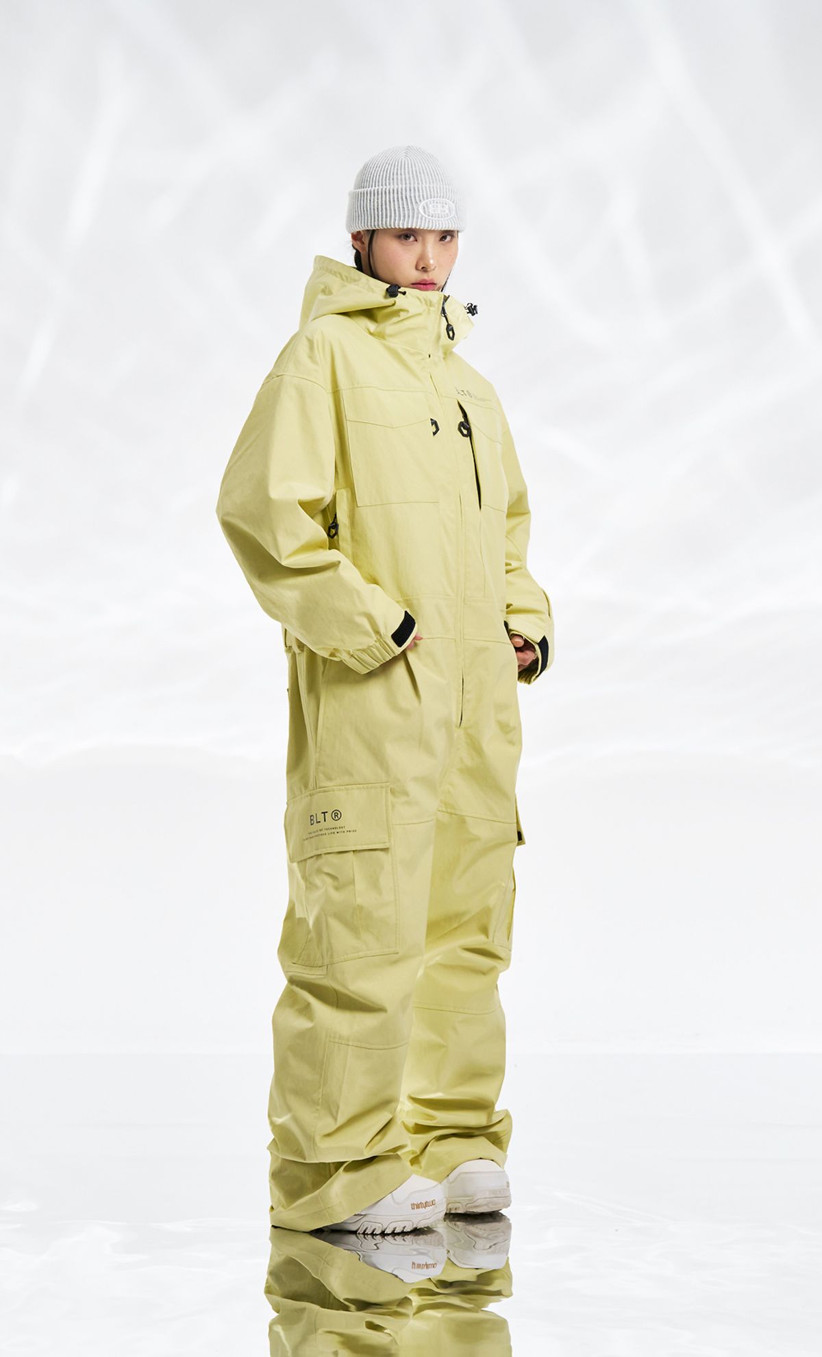 블렌트(BLENT) 2425 Halo Jumpsuit - Citron