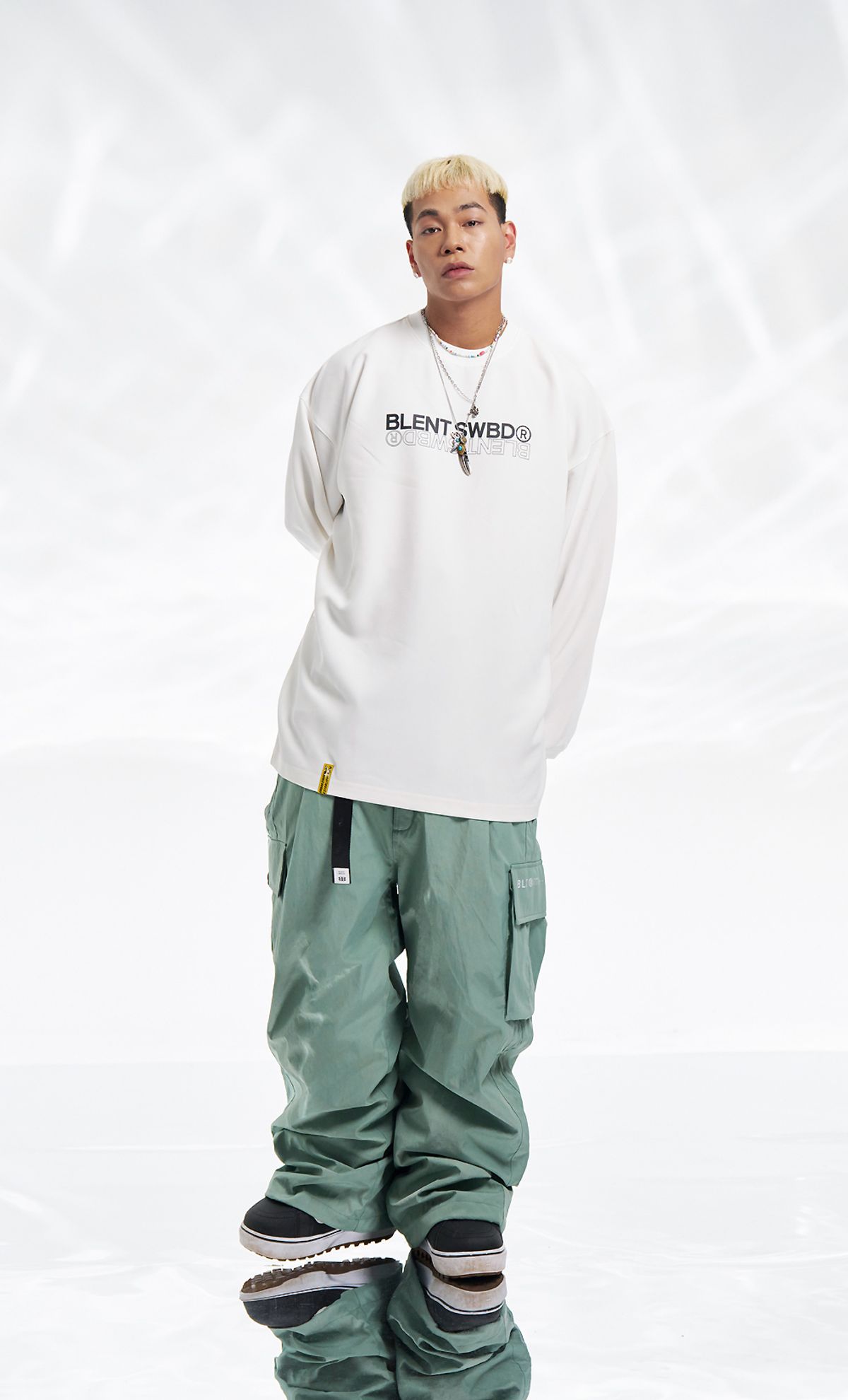 블렌트(BLENT) 2425 Cenic pants - Nile