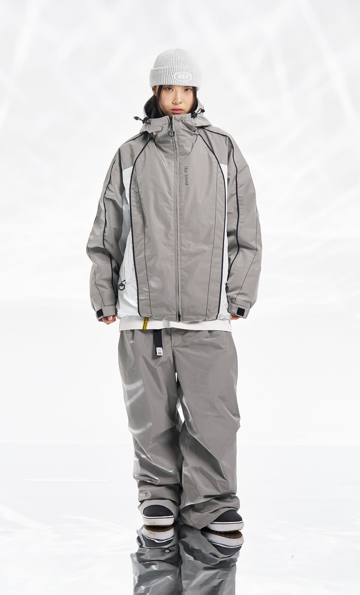 블렌트(BLENT) 2425 Vasti Jkt - Silver