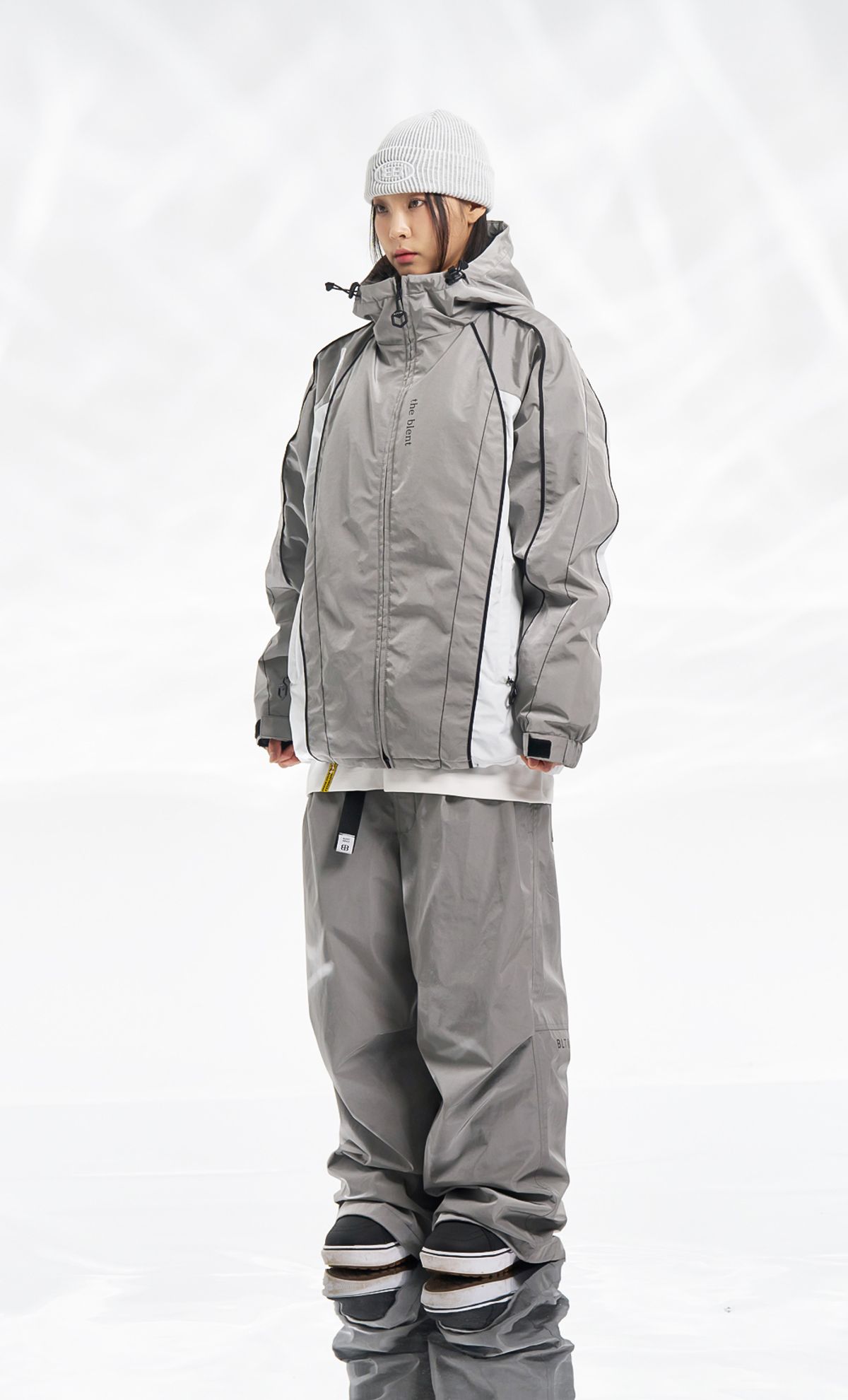 블렌트(BLENT) 2425 Vasti Jkt - Silver