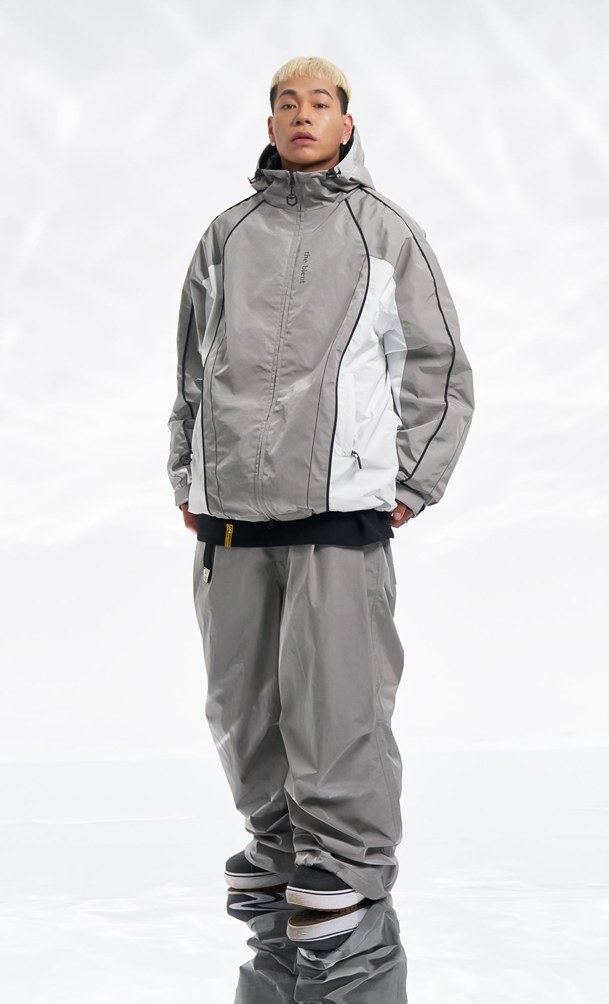 블렌트(BLENT) 2425 Vasti Jkt - Silver