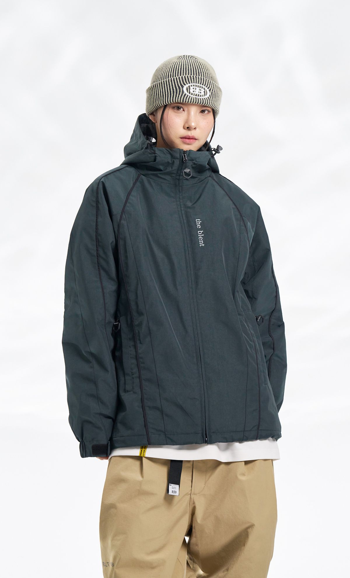 블렌트(BLENT) 2425 Vasti Jkt - Pine
