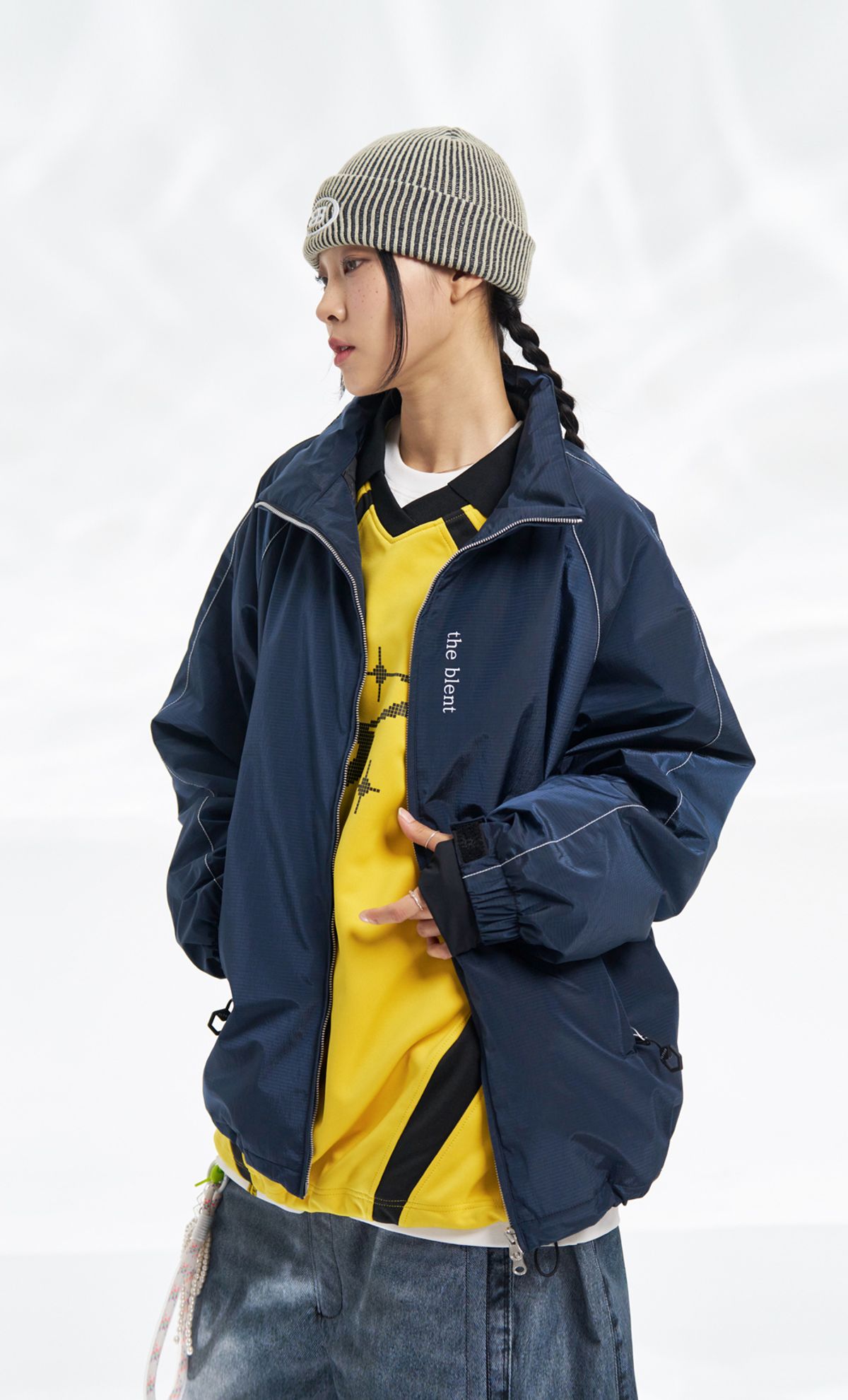 블렌트(BLENT) 2425 Blan Jkt - Midnight