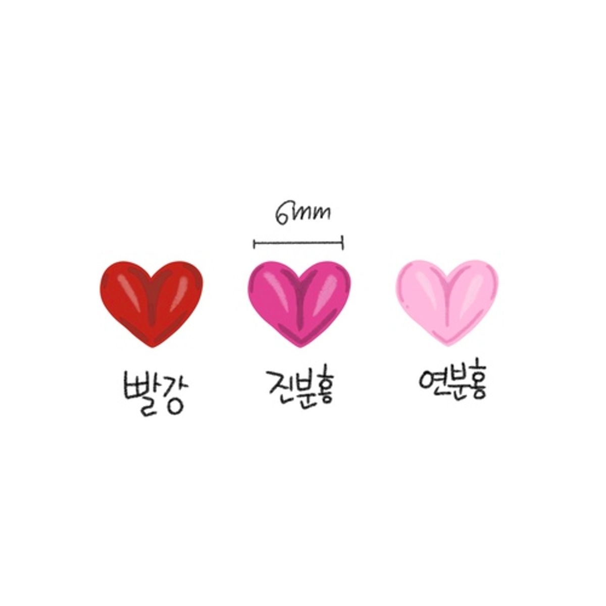 모드곤(MODGONE) 0.8mm 귀걸이침 두께 얇은 하트 피어싱 Heart piercing