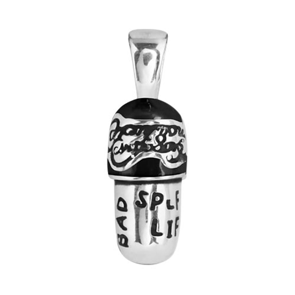 어나니머스아티즌(ANONYMOUS ARTISAN) No Drug Like Me Pendant - Black