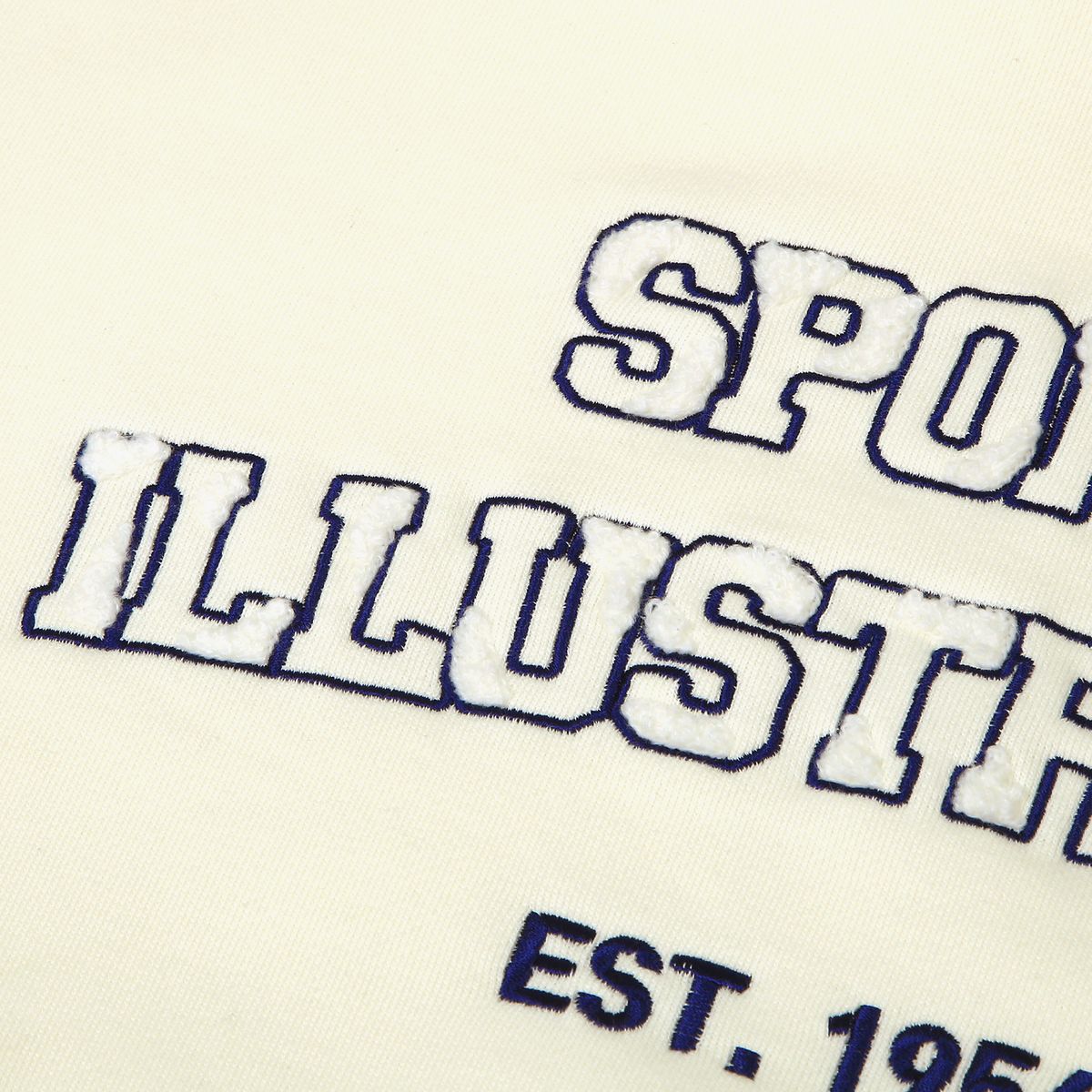 스포츠 일러스트레이티드(SPORTS ILLUSTRATED) 아트웍 후드 티셔츠 (아이보리)