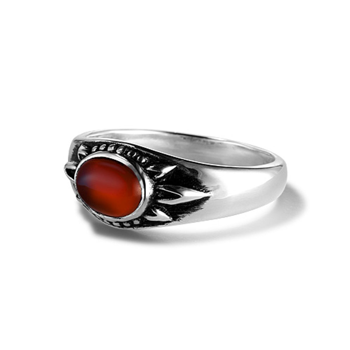 어나니머스아티즌(ANONYMOUS ARTISAN) Oldschool Carnelian Flower Ring