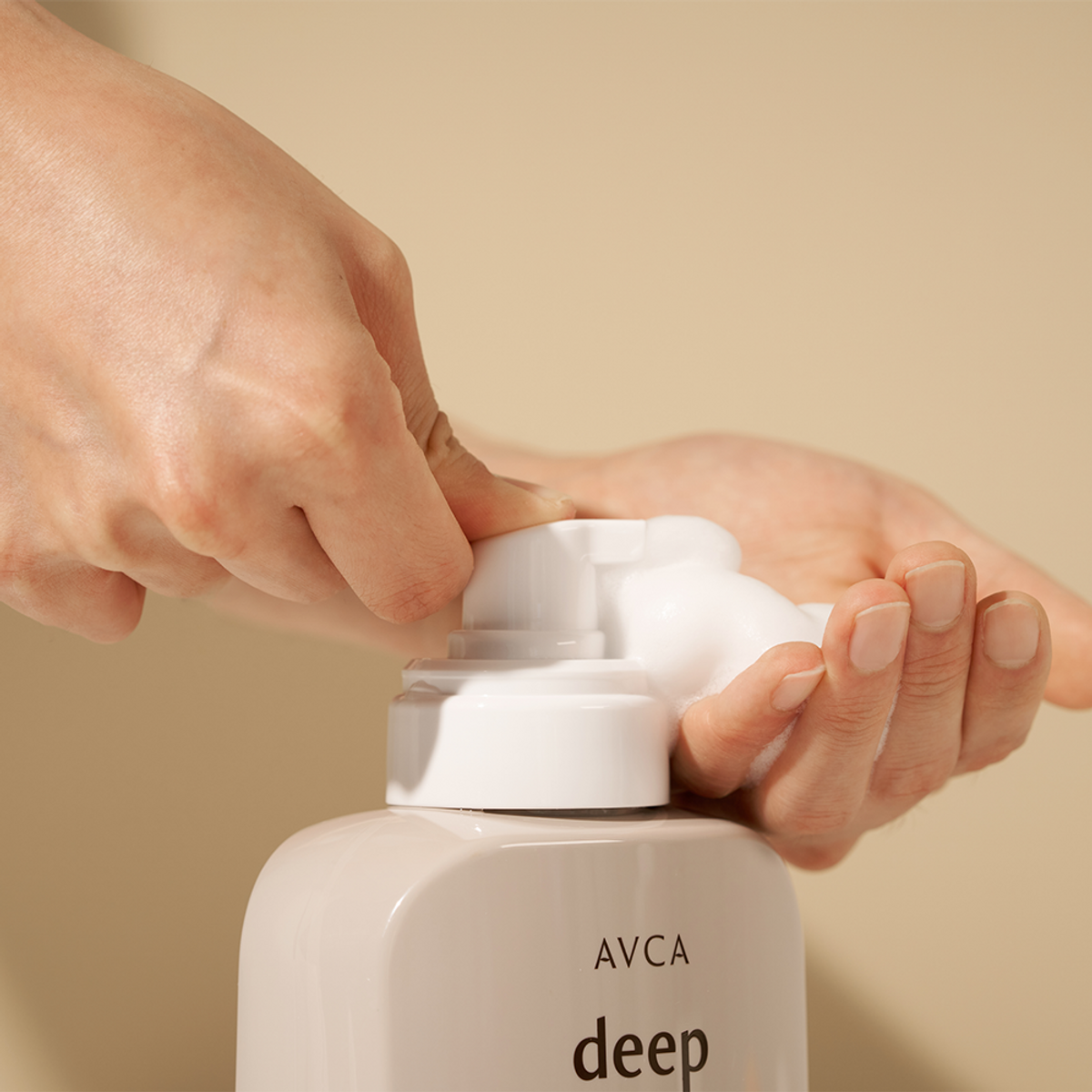아브카(AVCA) 모공 딥 클린 바하 마이크로 버블 대용량 약산성 클렌징폼 500ml