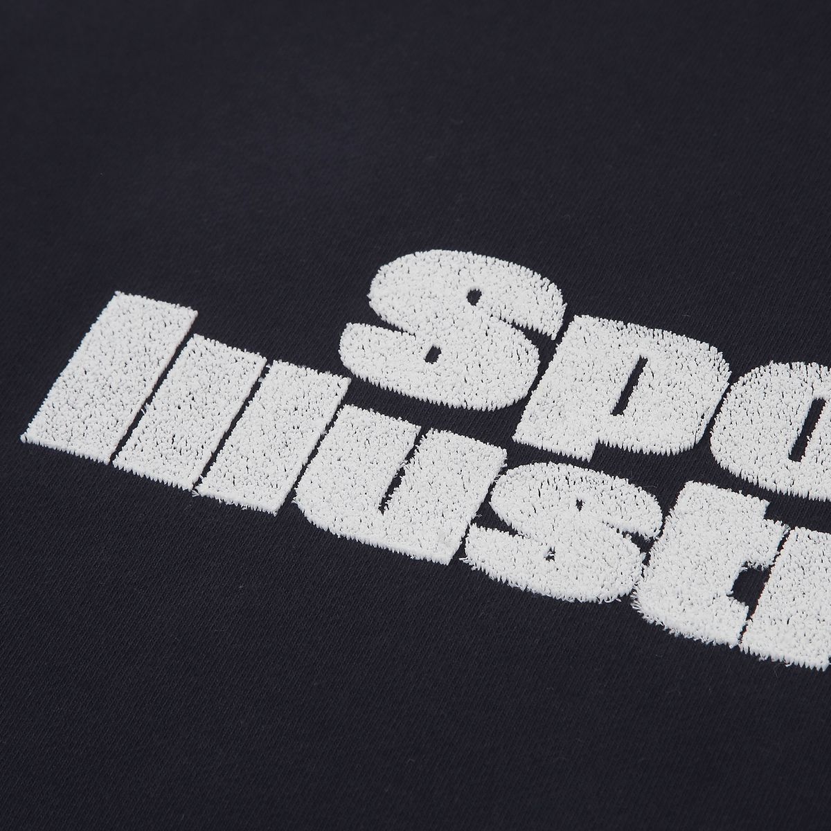 스포츠 일러스트레이티드(SPORTS ILLUSTRATED) 이플리케 자수 맨투맨 (네이비)
