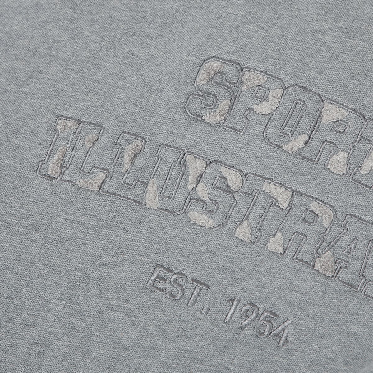 스포츠 일러스트레이티드(SPORTS ILLUSTRATED) 아트웍 맨투맨 (멜란지그레이)