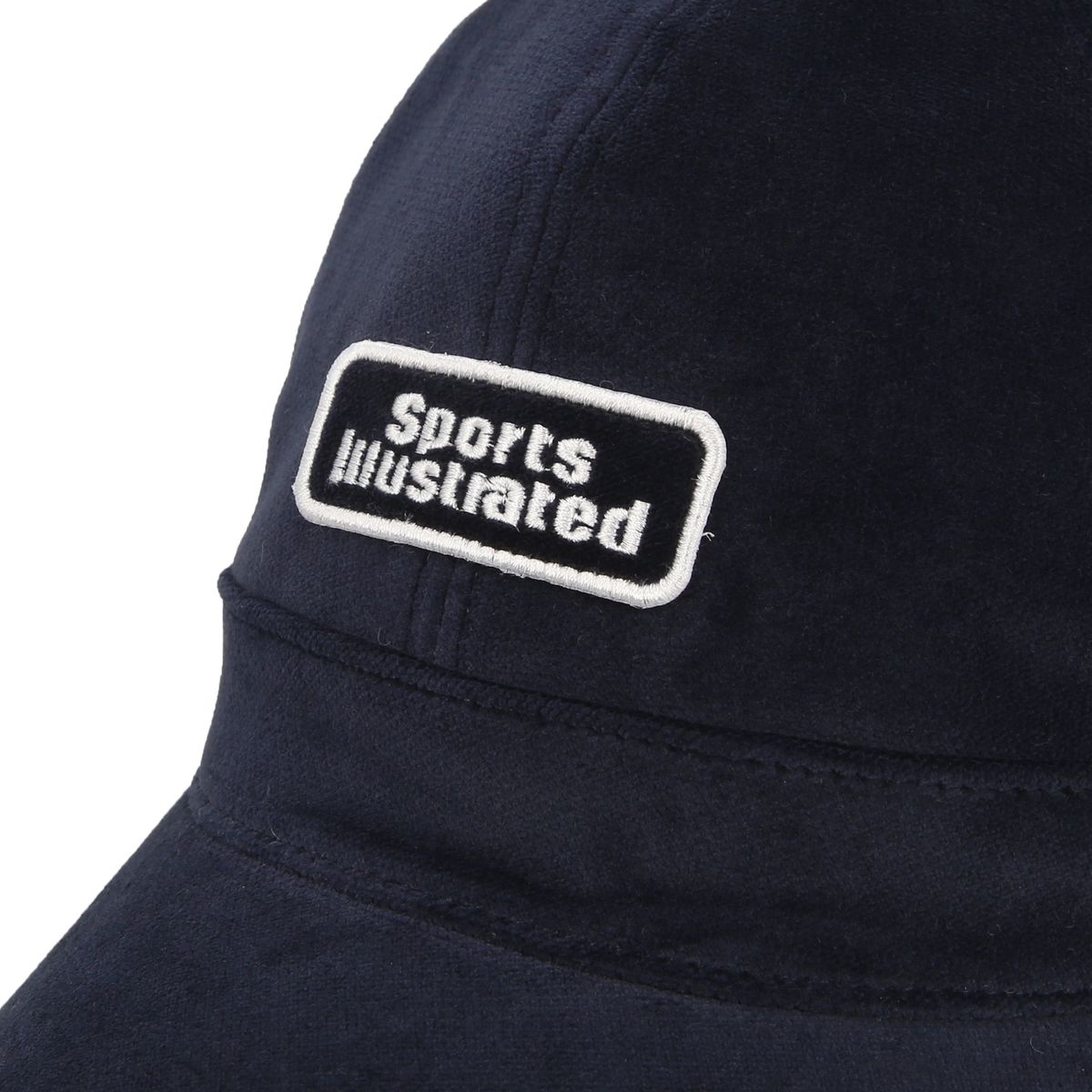 스포츠 일러스트레이티드(SPORTS ILLUSTRATED) 벨벳 귀달이 모자 (블랙)