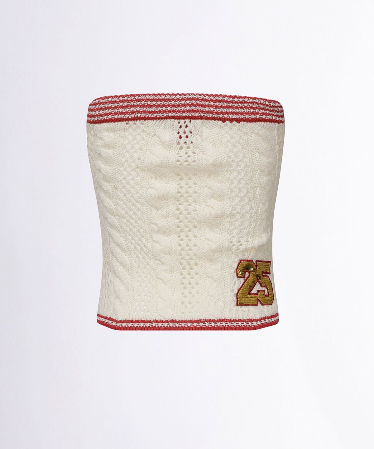 스컬프터(SCULPTOR) Naughty Girl Tube Top Ivory