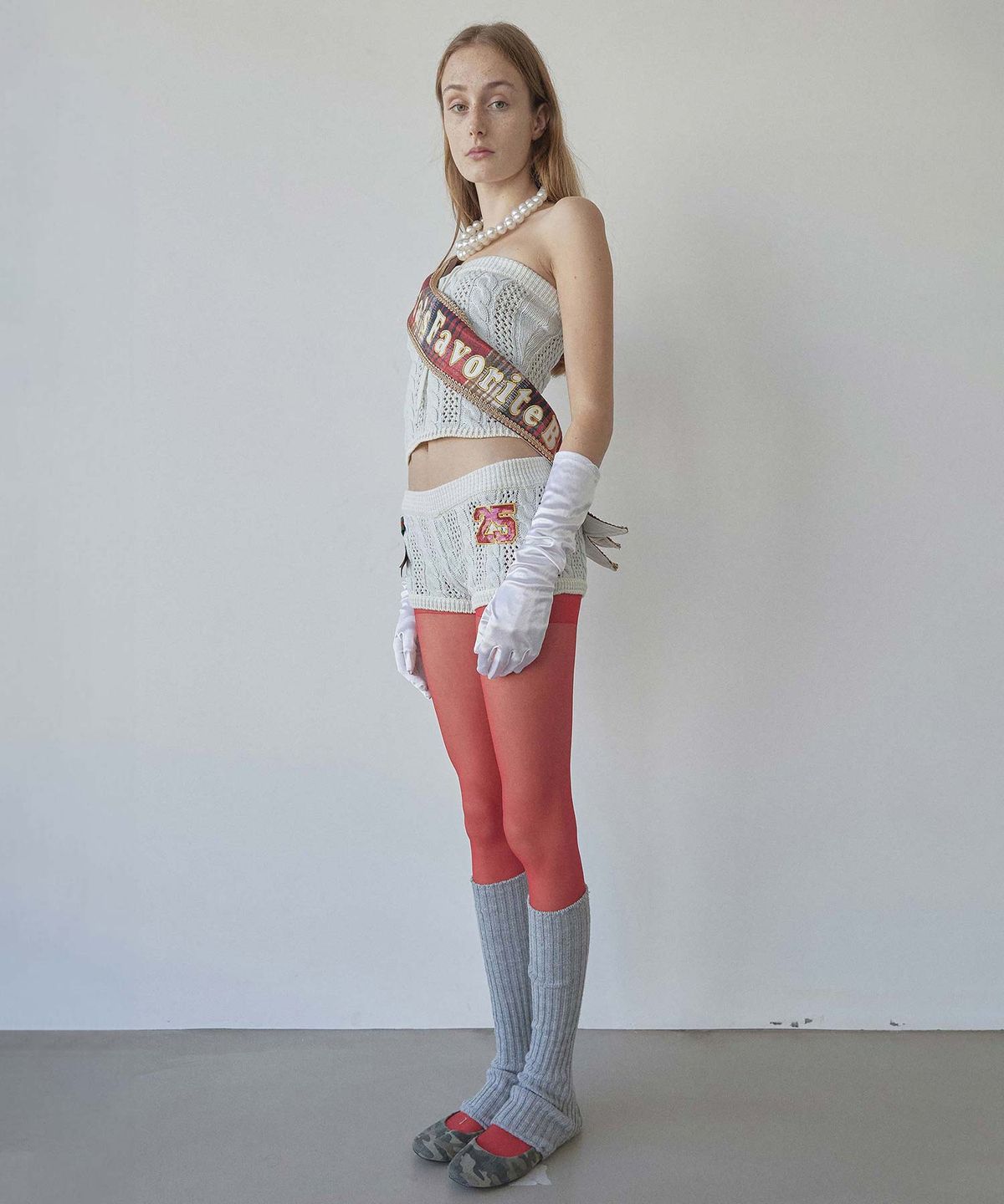 스컬프터(SCULPTOR) Naughty Girl Tube Top Blue