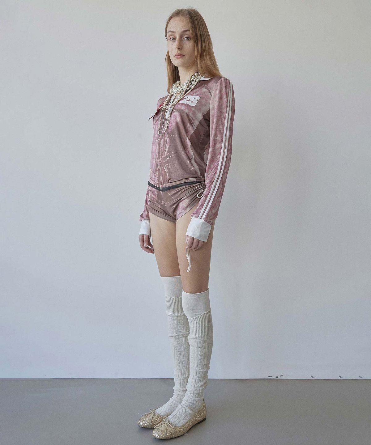 스컬프터(SCULPTOR) Rudolph Jersey Tee Pink