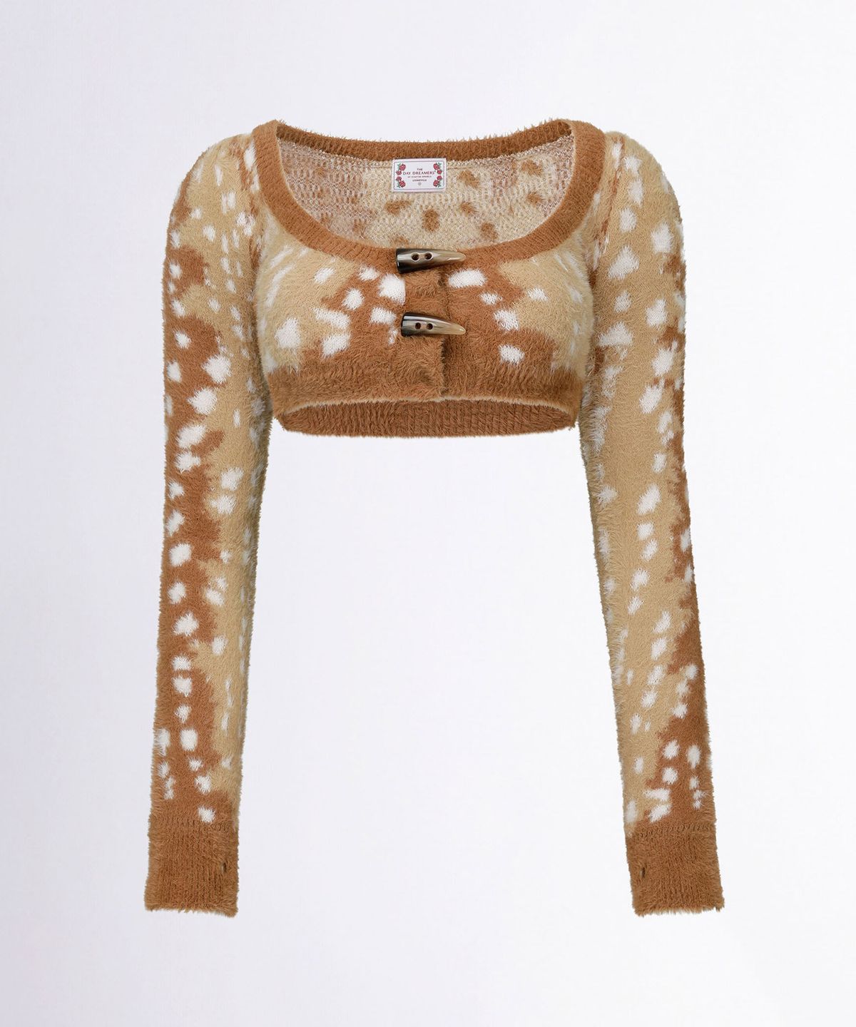스컬프터(SCULPTOR) Rudolph Fur Cardigan Brown