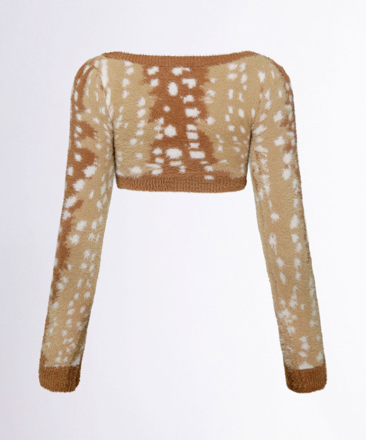 스컬프터(SCULPTOR) Rudolph Fur Cardigan Brown