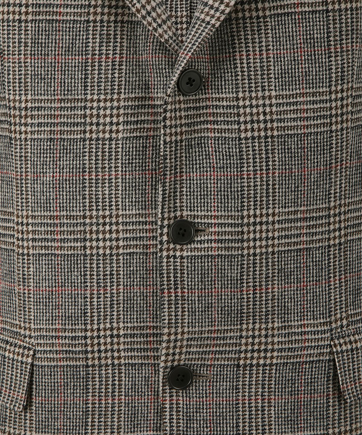 브룩스 브라더스(BROOKS BROTHERS) 클래식핏 체크 트위드 2버튼 스포츠코트 (브라운) (BBJSMF47094EF)