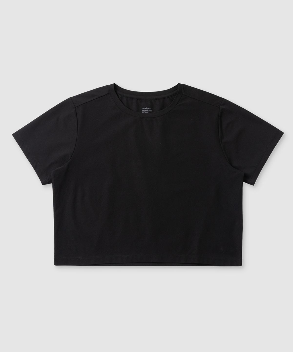 무신사 스탠다드 스포츠(MUSINSA STANDARD SPORTS) 퀵드라이 루즈핏 크롭 숏슬리브 우먼 (3color)