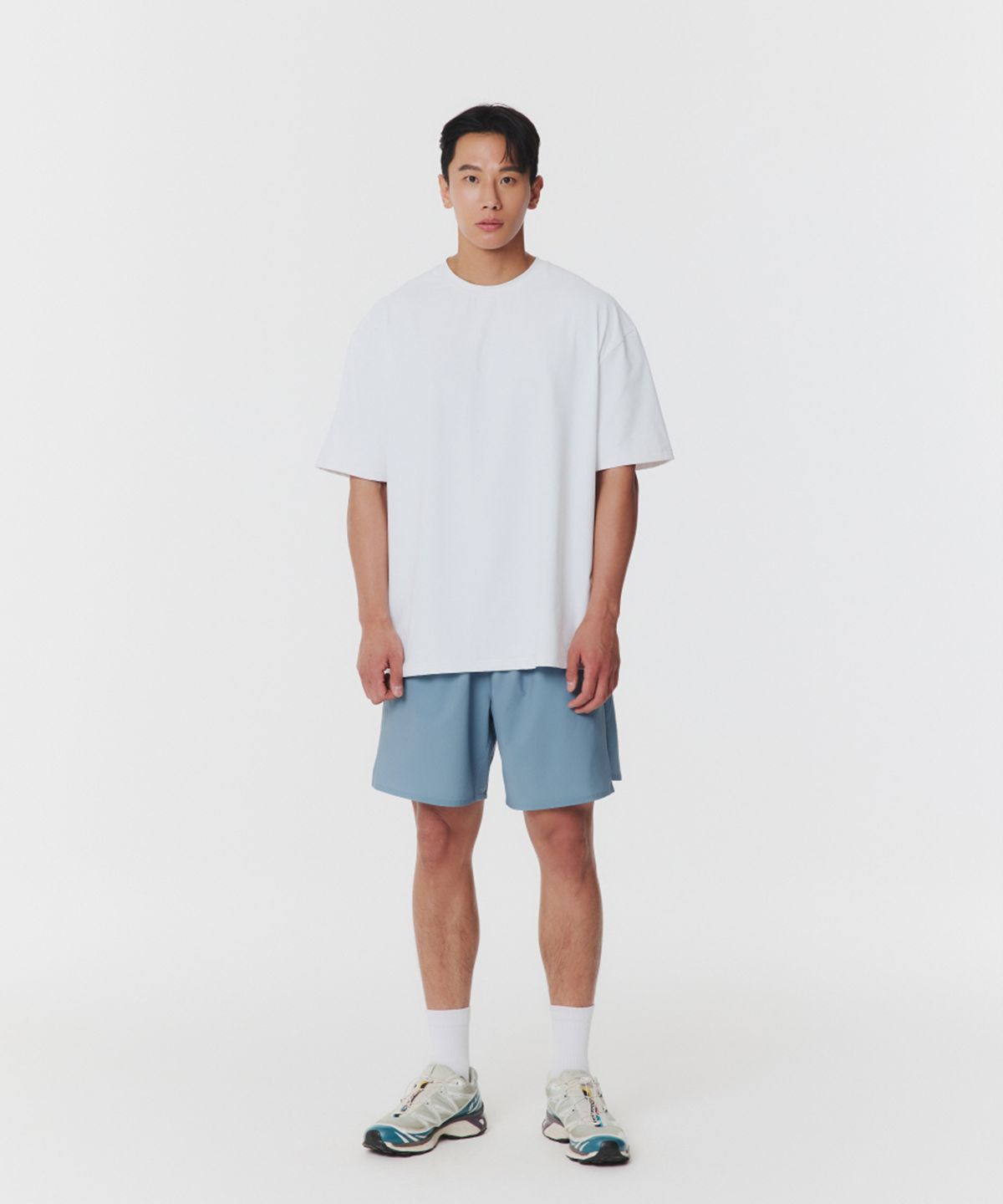 무신사 스탠다드 스포츠(MUSINSA STANDARD SPORTS) 콜드테크 무브라이트 오버핏 숏슬리브 (3color)