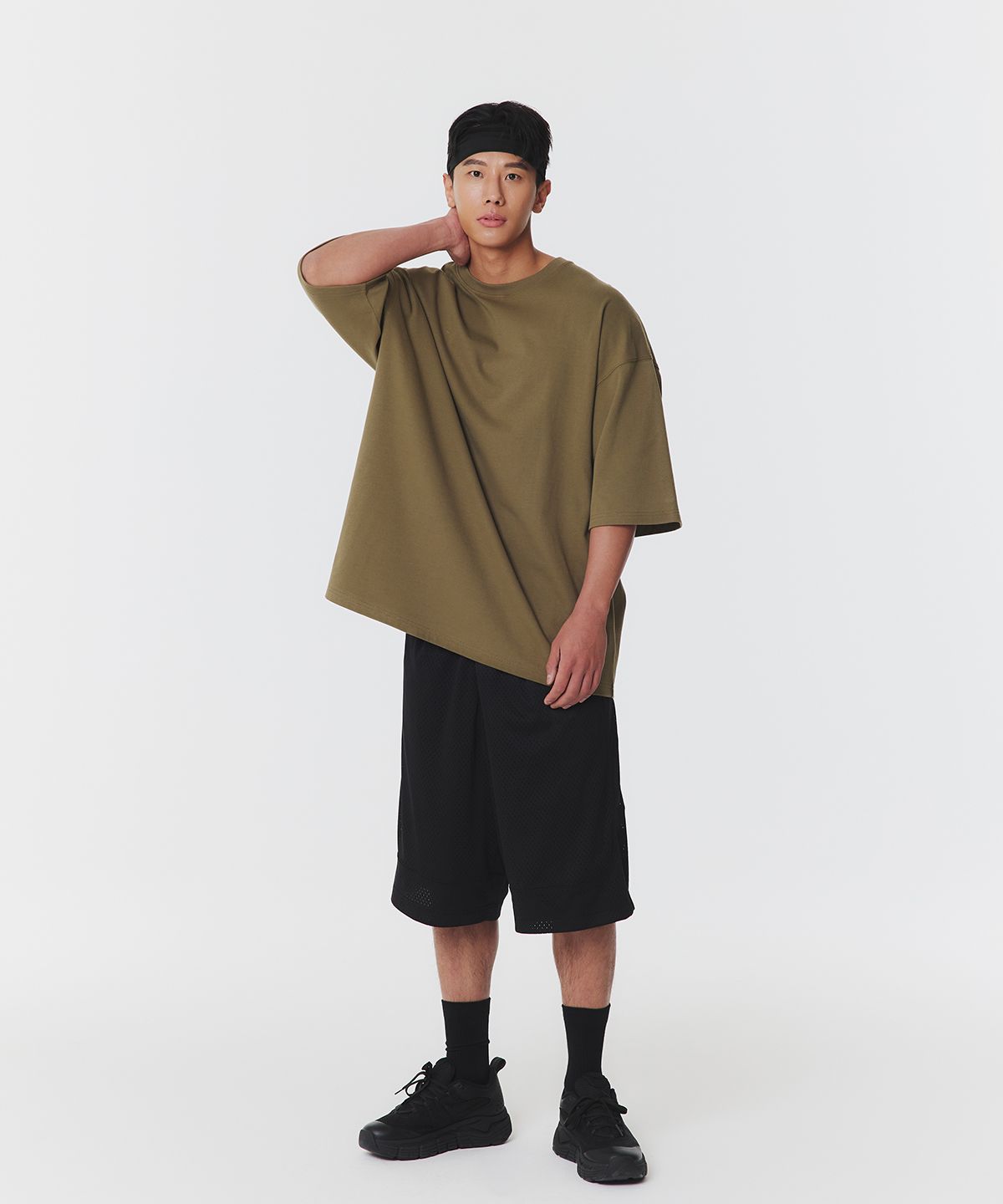 무신사 스탠다드 스포츠(MUSINSA STANDARD SPORTS) 짐 빅 메쉬 버뮤다 쇼츠 (3color)