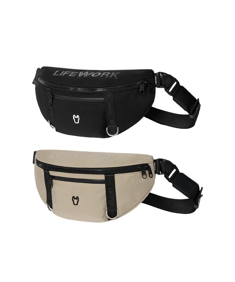 MUSINSA | LIFEWORK Smalladok D-ring Waist Bag