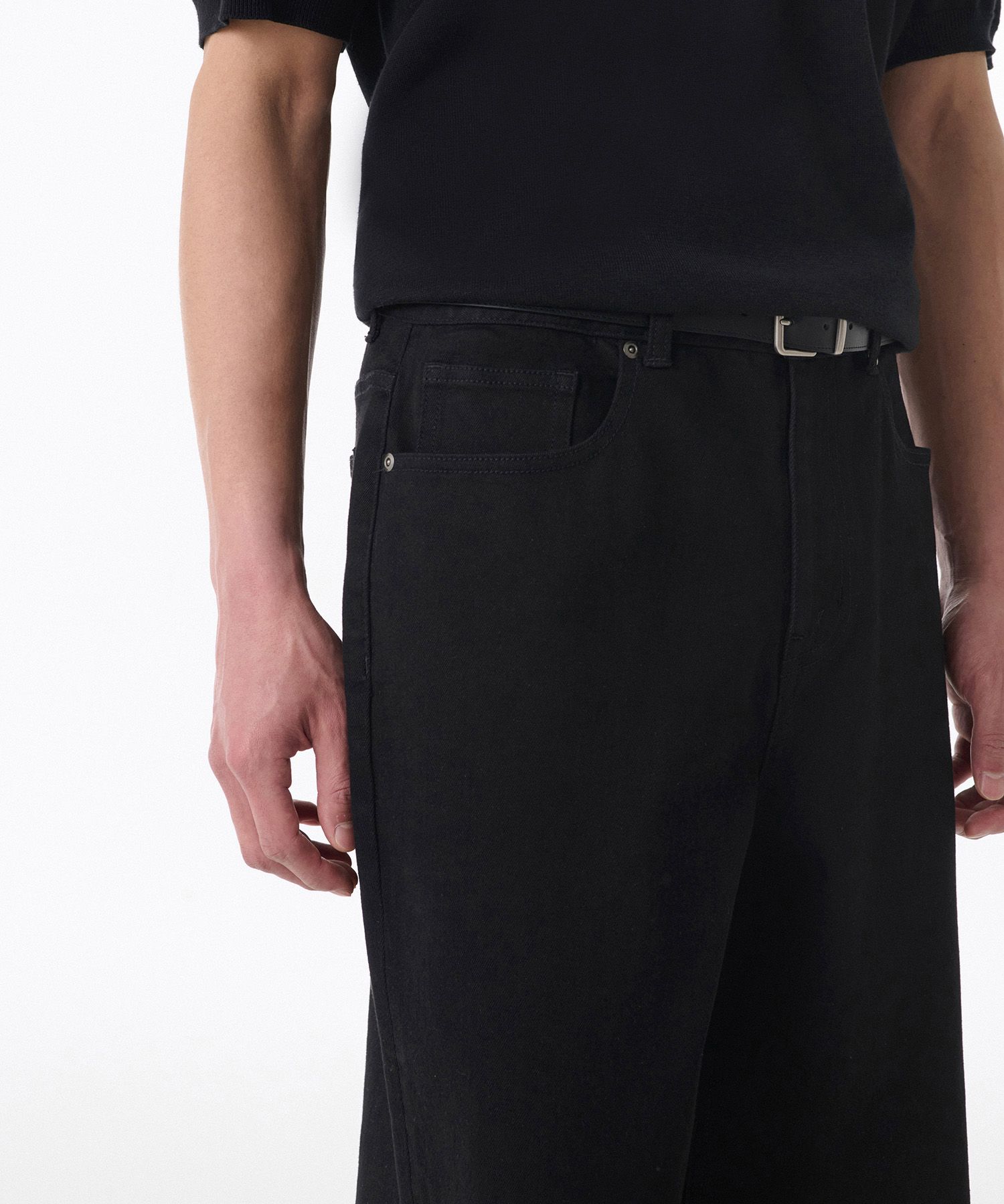 MUSINSA | MUSINSA STANDARD [Cool Standard] Wide Denim Pants