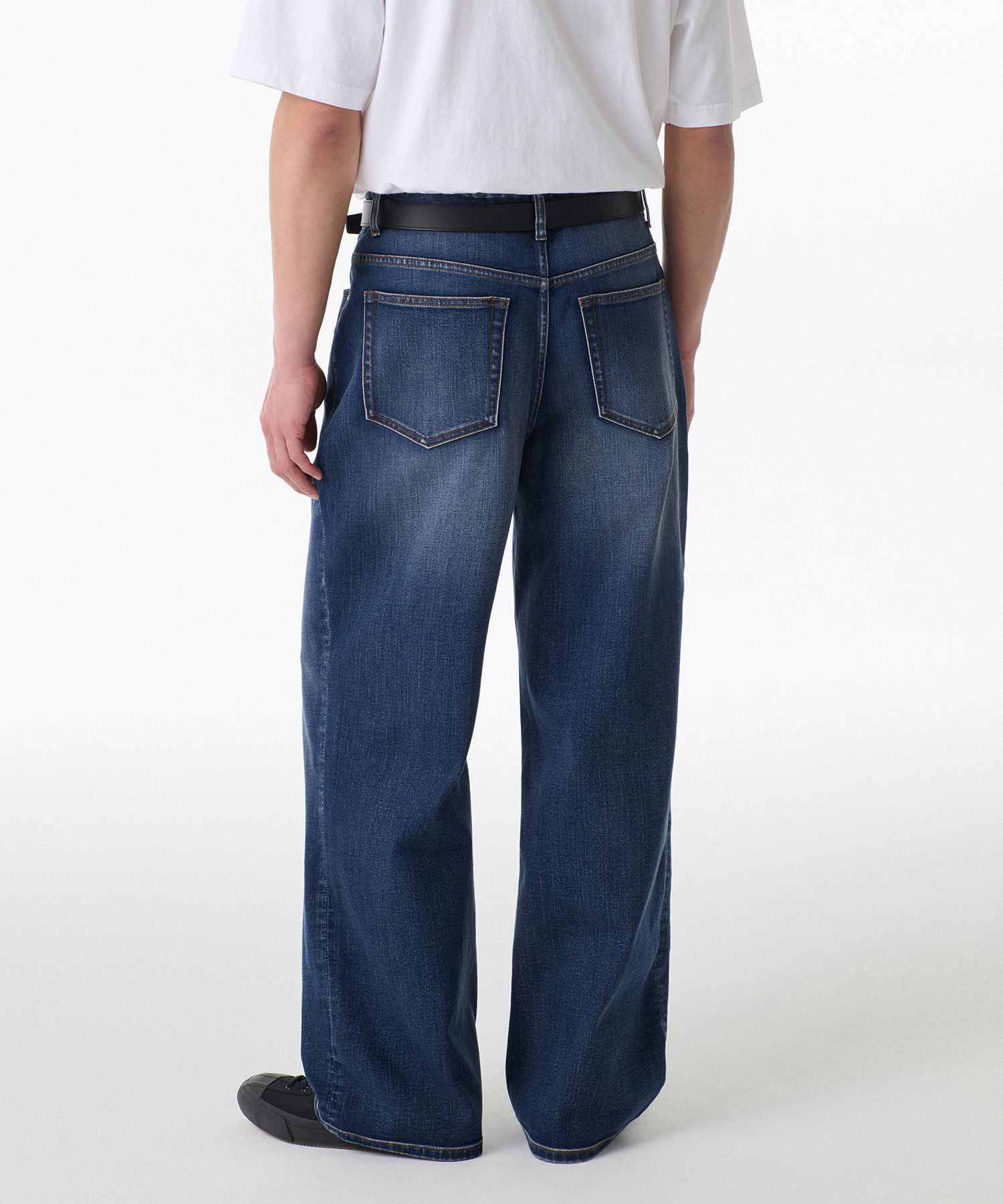 MUSINSA | MUSINSA STANDARD [Cool Standard] Wide Denim Pants