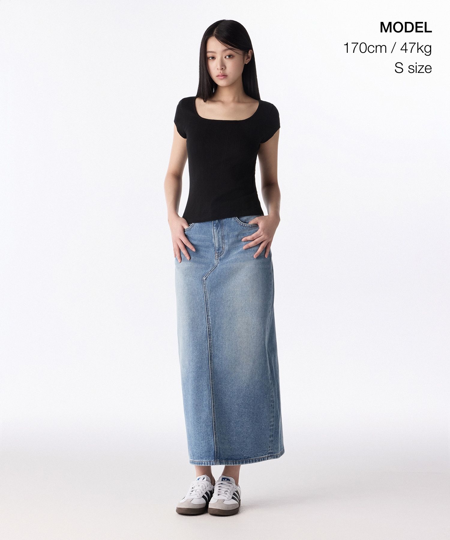 MUSINSA公式 | MUSINSA STANDARD WOMAN ウィメンズデニムマキシ