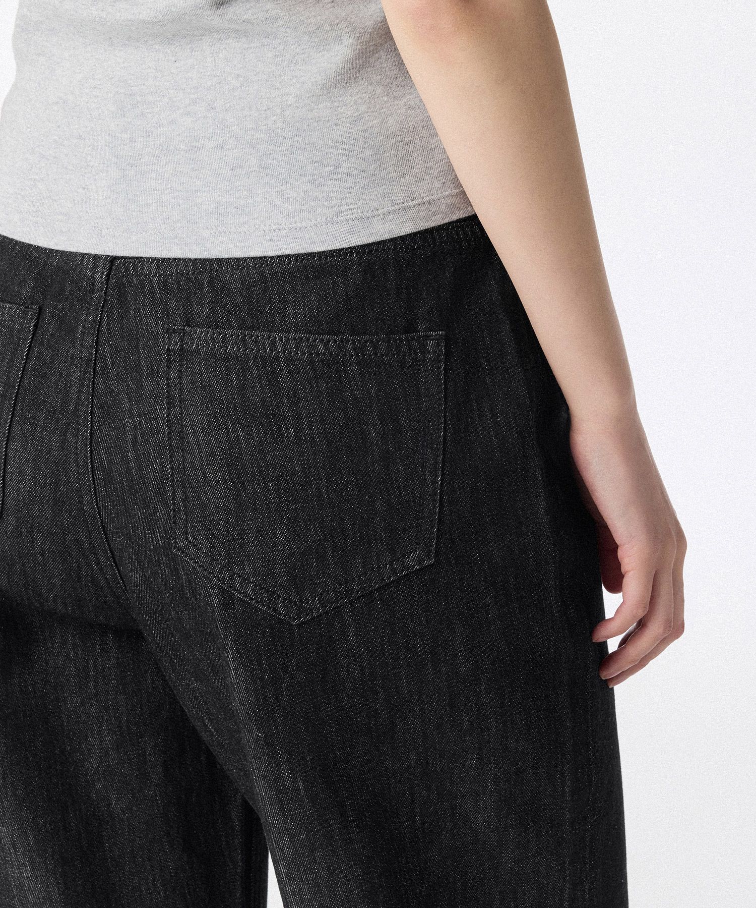 デニム・ジーパン MUSINSA STANDARD WOMAN Women's inner brushed wide denim pant MUSINSA | MUSINSA STANDARD WOMAN Women's Wide Denim Pants