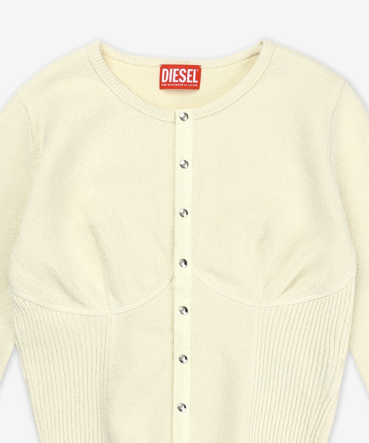 디젤(DIESEL) M-레스타 가디건 - 오프 화이트 / A169020QLAS181