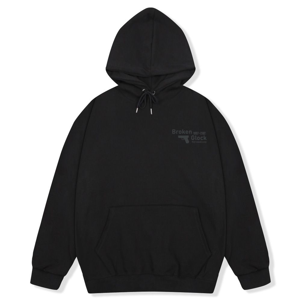 【GMBH】UNTITLED NATIONS HOODIE BLACK PROJECT G/R_RECONSTRUCTED FOLDED ZIP HOODIE (Black) – TOBIRA