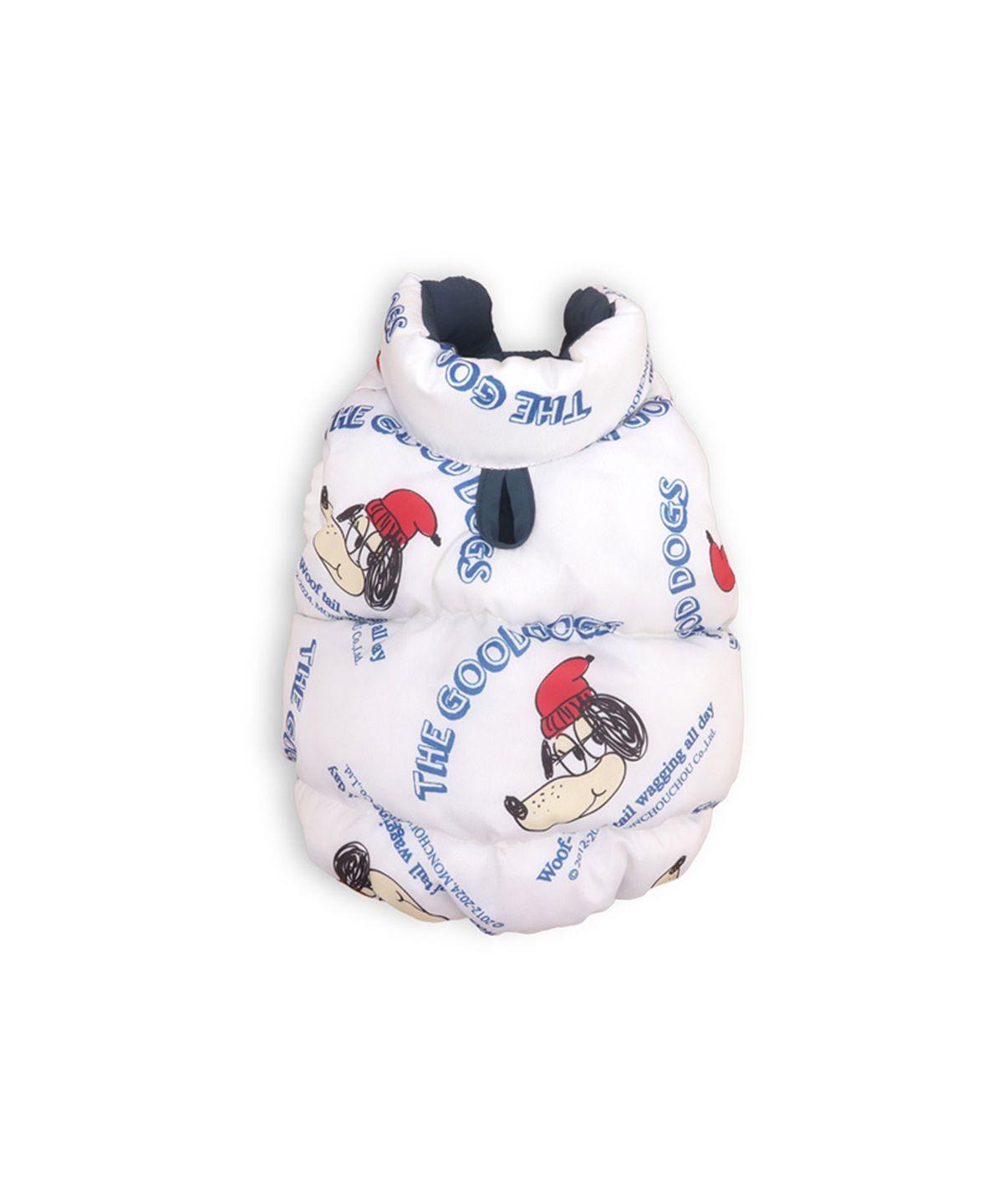 몽슈슈(MONCHOUCHOU) Beau Beau Reversible Jacket Navy
