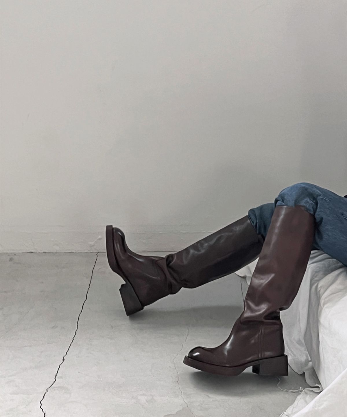 바이아덜스(BYOTHERS) (Leather)Cluede boots