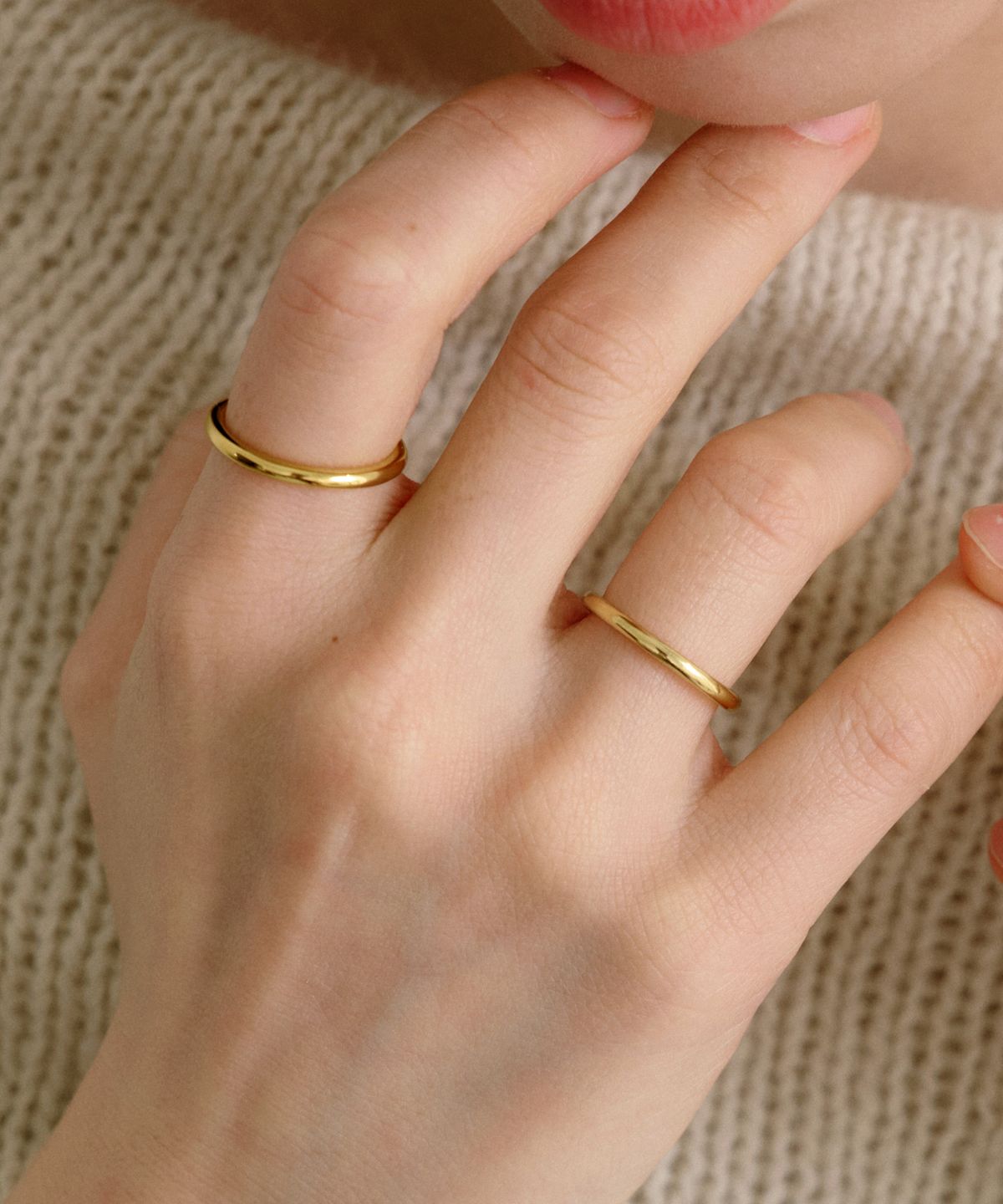 바이위켄드(BYWEEKEND) 2mm round ring