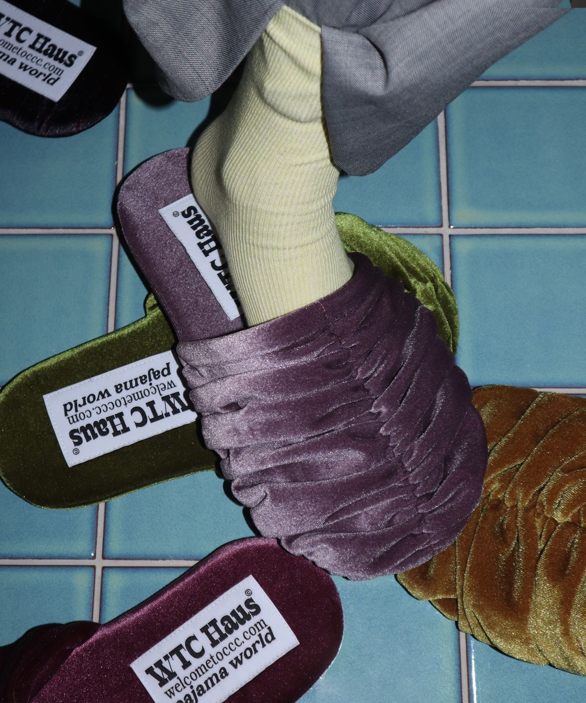 웰컴투씨씨씨(WELCOME TO CCC) Croa Shoes (Cool Purple) 룸슈즈