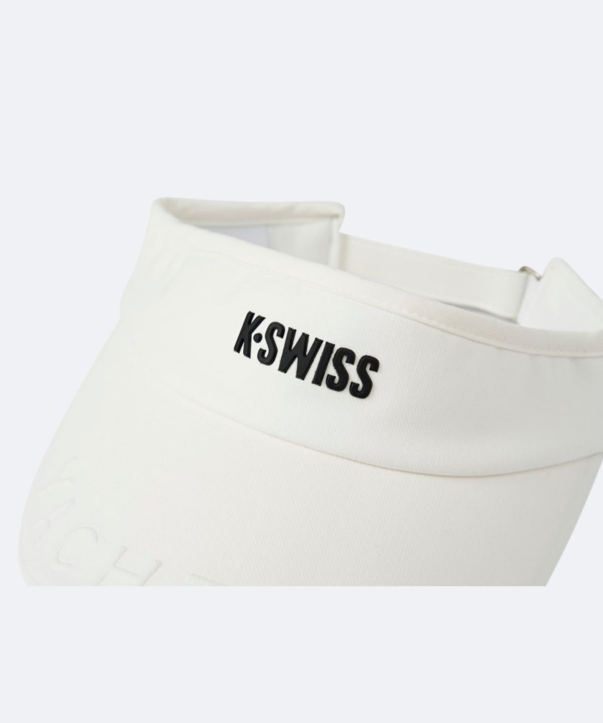 케이스위스(K-SWISS) 여성 로고 바이저 2KSHTSU501WH