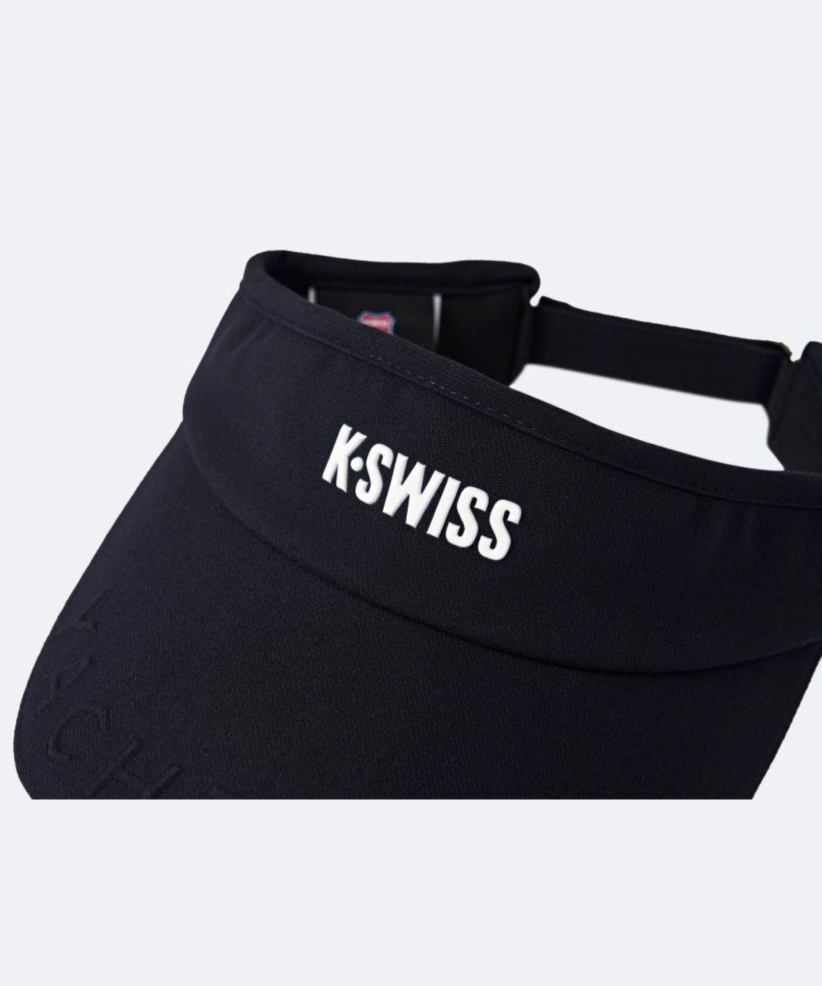 케이스위스(K-SWISS) 여성 로고 바이저 2KSHTSU501BK