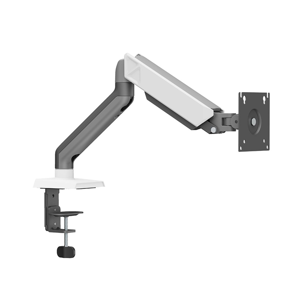 엘디엘마운트(LDLMOUNT) 세로 거치 폴 싱글 모니터암 거치대 APL-GS501