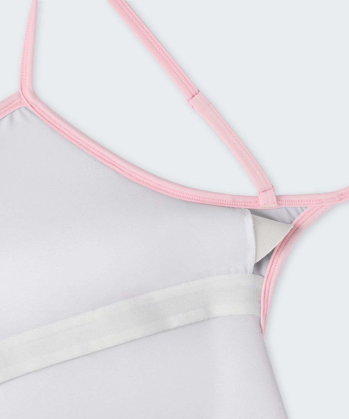무신사 스탠다드 우먼(MUSINSA STANDARD WOMAN) 우먼즈 백 스트링 원피스 스윔수트 [그레이쉬 블루]