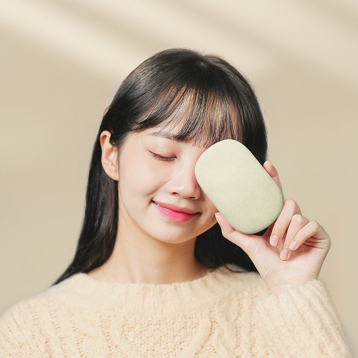 지클랜(GCLAN) 벨벳으로 덮힌 휴대용 손난로 6000mAh