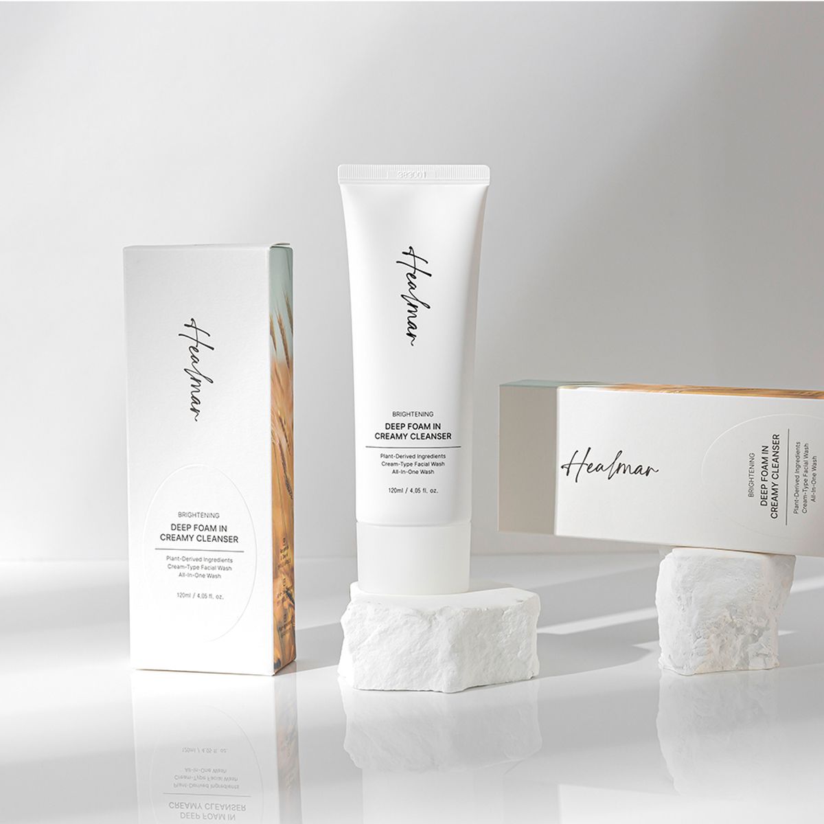 힐마르(HEALMAR) 브라이트닝 딥 폼인 크리미 클렌저 120ml